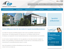 Tablet Screenshot of isp2010.de